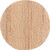 Cover Cap - Unfinished Wood, 14 mm (9/16), Finish Hickory