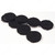 ECO FELTAC - Black Round Felt Pads, Diameter 25 mm PRO-PACK 5