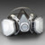 3M Disposable Half Facepiece Respirator 53P71,
