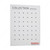 Blank Expression Board (Pre-Drilled) - 97P00, Type of Panel Single