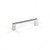Contemporary Metal Pull - 107, Center to Center 3 in, Finish Chrome, Projection - Overall Dimensions 21.43125 mm PRO-PACK 3