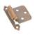 Semi-Concealed Self-Closing Hinge - 134, Finish Copper, Finish Number M41, Type of Hinge Classic, Screw/Nail Included / #5 Screw PRO-PACK 3
