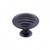 Contemporary Metal Knob - 169, Finish Matte Black