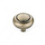 Traditional Metal Knob - 209B, Finish Antique English PRO-PACK 3