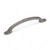 Traditional Metal Pull - 2321, Center to Center 128 mm, Finish Natural Iron, Projection - Overall Dimensions 34 mm