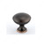 Traditional Metal Knob - 2391, Finish Brushed Oil-Rubbed Bronze PRO-PACK 2