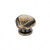 Traditional Metal Knob - 2391, Finish Burnished Brass, Diameter - Overall Dimensions 28 mm, Projection - Overall Dimensions 24 mm PRO-PACK 3