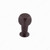 Traditional Metal Knob - 2392, Finish Rust PRO-PACK 3