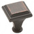 Traditional Zinc Square Knob - 26131, Finish Oil Rubbed Bronze