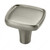 Transitional Zinc Square Knob - 27006, Finish Satin Nickel