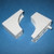 ONE 1-1/2" Thick slide out tray or drawer spacer with 1/4" hole & 5mm peg 32mm apart 3644.