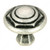 Traditional Metal Knob - 3082, Finish Old Silver
