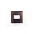 Contemporary Metal Knob - 3160, Finish Brushed Oil-Rubbed Bronze, Screw/Nail 8/32 (Included) PRO-PACK 2