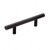 Contemporary Steel Pull - 40515, Center to Center 3 in, Finish Oil Rubbed Bronze, Length - Overall Dimensions 53 in