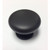 Contemporary Metal Knob - 486, Finish Matte Black