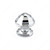 Contemporary Brass Knob - 501, Finish Chrome