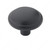 Allison Zinc Knob - 53000, Finish Flat Black PRO-PACK 5