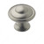 Allison Zinc Knob - 53002, Finish Polished Chrome PRO-PACK 3