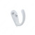 Utility Metal hook - 6506, Finish White PRO-PACK 5 Utility Metal hook - 6506, Finish White PRO-PACK 5