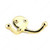 Utility Metal Hook - 6508, Finish Brass PRO-PACK 5 Utility Metal Hook - 6508, Finish Brass PRO-PACK 5