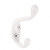 Utility Metal Hook - 6514, Finish White PRO-PACK 3 Utility Metal Hook - 6514, Finish White PRO-PACK 3