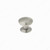 Transitional Metal Knob - 7070, Finish Brushed Nickel, Diameter - Overall Dimensions 40 mm, Projection - Overall Dimensions 33 mm PRO-PACK 2