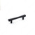 Transitional Metal Pull - 7227, Center to Center 96 mm, Finish Matte Black, Length - Overall Dimensions 136 mm