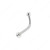 Utility Stainless Steel Screw Hook - 7570, Height - Overall Dimensions 20 mm, Projection - Overall Dimensions 31.2 mm, Width - Overall Dimensions 8 mm PRO-PACK 2