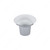 Contemporary Duroplus Knob - 833, Finish Frosted Clear