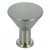 Contemporary Metal Knob - 842, Finish Brushed Nickel PRO-PACK 2