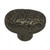 Traditional Metal Knob - 8522, Finish Hammered Iron PRO-PACK 2