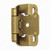Self-Closing Wrap-Around Hinges, Finish Antique Brass, Finish Number MAE, Screw/Nail Included / #5 Screw