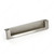 Contemporary Recessed Metal Pull - 8971, Recommended for cabinet sliding door applications., Finish Brushed Nickel