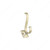 Transitional metal Hook - 924, Finish Matte Nickel, Our Divisions Richelieu Transitional metal Hook - 924, Finish Matte Nickel, Our Divisions Richelieu