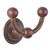 Champagne Series Hook, Finish Rust, Projection - Overall Dimensions 2 3/8 in, Width - Overall Dimensions 4 in, Height 3 5/8 in