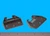 Backplate For Wood Drawer Slides Brown 1/4" X 1-1/8", Pkg of 250