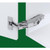 160G Hinges, Fixing Type Impresso, Boring Pattern 42 mm, Cranking 9.5, Door Position Dual Application / Half Overlay