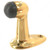 Floor Mounted Door Stop - Solid Brass, Finish Polished Brass