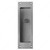Privacy Flush Pull (Emergency Key) - Square Style, Door Thickness 1 3/4 in, Finish Chrome