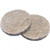 ECO FELTAC Round Felt Pads, Diameter 1 1/2 in, Finish Beige