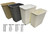 Trash replacement Baskets  12 20 27 35 50Qt Kitchen Plastic WASTE  Basket , Choose Size B07T1WXHNR
