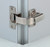 Pie Cut Corner Hinges, 48mm, Dowel Cup, Self-Closing, ME146.700.02.0015