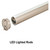 LED Lighted ROUND CLOSET ROD KIT 1-5/16"DIA, with End Flanges Choose your color and Opening  length, with Flanges