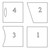 1/4" Thick-1 Vertical Divider with Wooden slides "UNO" for Cabinet Storage, Choose your sizes and Color 1/4" Thick-1 Vertical Divider with Wooden slides "UNO" for Cabinet Storage, Choose your sizes and Color