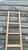 Solid Wood Hook Ladder with Hooks Use or Storage Vertically, Library Attic Ladder, Unassembled - MD4, Wall Hanging Ladder, Choose material and Size "Hook LadderMD4"