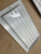 Drop In Air Metal  Vent Register White Epoxy Coated, Choose By your opening Size