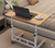 Sofa Side Table Desk, sliding table, Adjustable height , Choose material and size