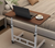 Sofa Side Table Desk, sliding table, Adjustable height , Choose material and size