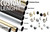 Perfecta LED Lighted Round Closet Rod,Choose Length Battery or Wired Motion 1 5/16"