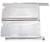 3/4 Extension 320N  C-15 Metabox (N) for 3"High Space  Drawer Height, White 14" Choose Length